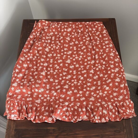 Abercrombie & Fitch Floral Mini Skirt Size XS - Picture 8 of 10